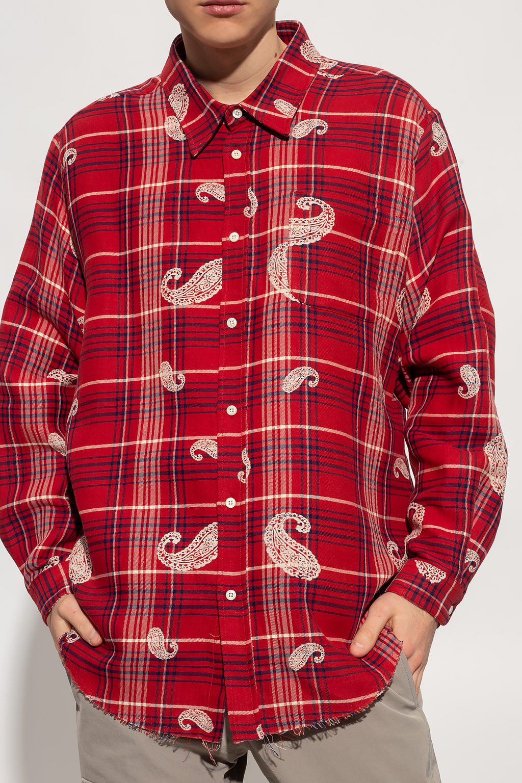 シャツ No.1282 mood check half SHIRT (4color) Check Dress Shirts for Men | Shirts | Moores Clothing